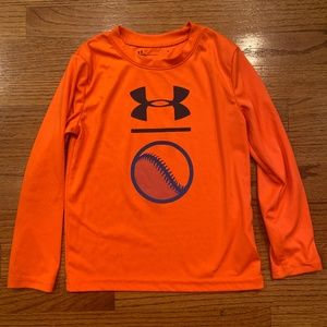 Under Armour toddler size 5 long sleeve baseball